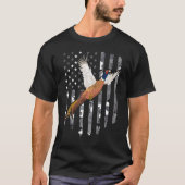 Vogeljacht Camouflage fazant Hunter Ameri T-shirt (Voorkant)