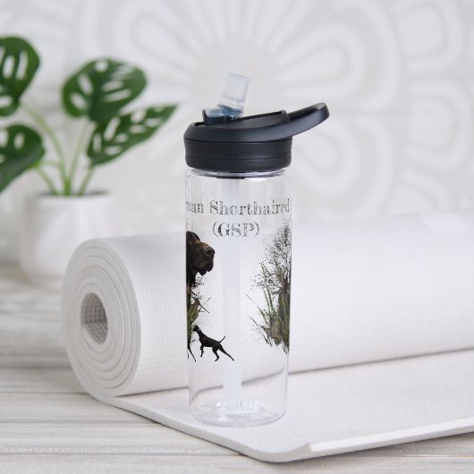 Vogeljacht, Duitse Shorthaired Pointer Waterfles (Links)