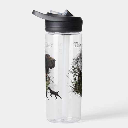 Vogeljacht, Duitse Shorthaired Pointer Waterfles (Rechts)