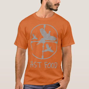 Vogeljacht Funny Hunter Fast Food Pheasant T-shirt