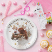 Vogeljacht in Upland Papieren Bordje (Feest)