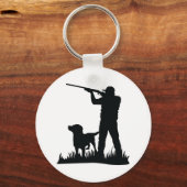 vogeljacht sleutelhanger (Voorkant)