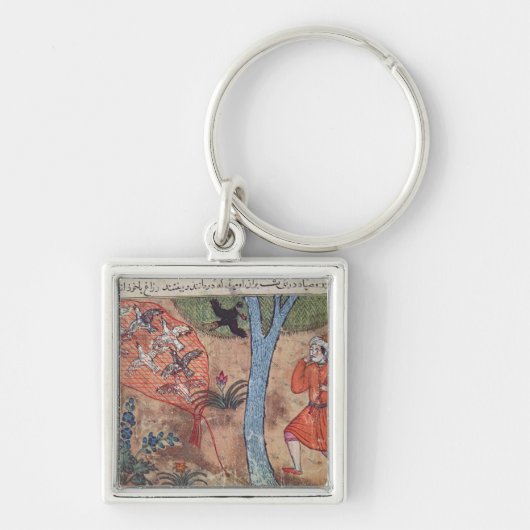 Vogeljacht uit 'The Book of Kalila and Sleutelhanger (Voorkant)