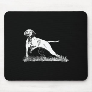 Vogeljachtpunt Vizsla hond voor jagers Muismat