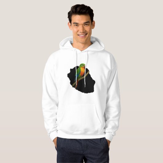 Vogelkaart Hoodie (Voorkant volledig)