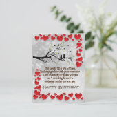 vogelkaart kaart (Staand voorkant)