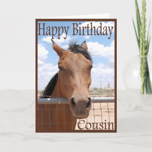 vogelkaart voor neef kaart (Voorkant)