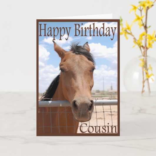 vogelkaart voor neef kaart (Gele Bloem)