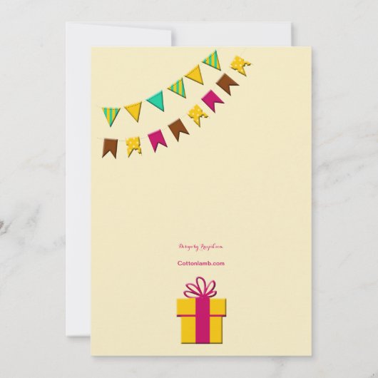 Vogelkaarten van de volgende dag kaart (Achterkant)