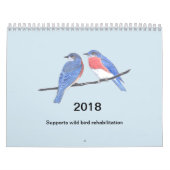 Vogelkalender 2018 kalender (Hoes)
