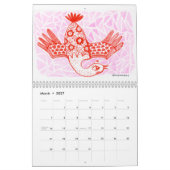 vogelkalender kalender (Mar 2027)