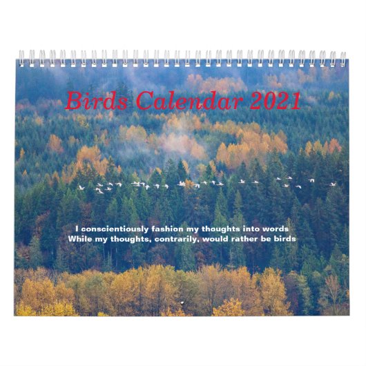 vogelkalender kalender (Hoes)