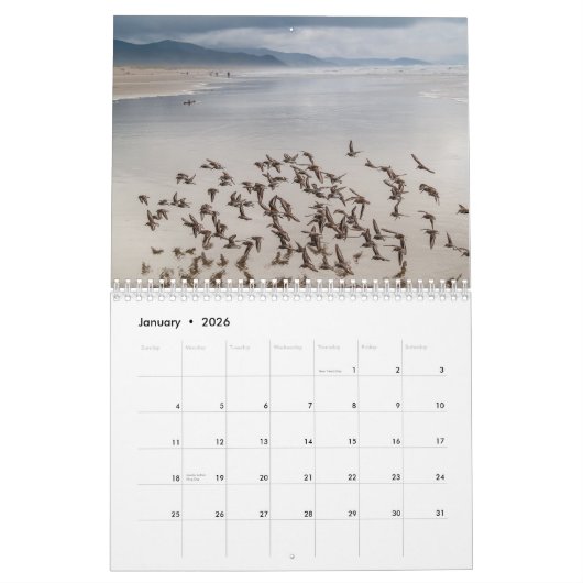 vogelkalender kalender (Jan 2026)