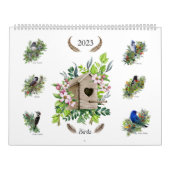 vogelkalender kalender (Hoes)