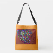 Vogelkeizerin Schoudertas Crossbody Tas (Achterkant)