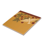 Vogelkeramische Tegel Tegeltje (Zijkant)