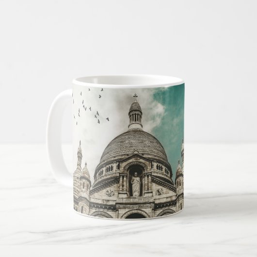 Vogelkerk en -kudde, foto koffiemok (Voorkant links)