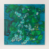 Vogelkers Bloesem Bloeit Bloemstuk Pastel Schilder Legpuzzel (Horizontaal)