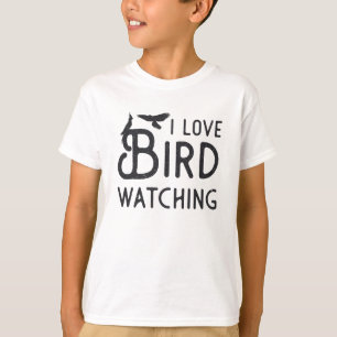 Vogelkijken Ik hou van vogelkijken Vogel  T-shirt