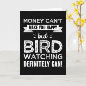 Vogelkijken maakt je gelukkig cadeau kaart (Gele Bloem)