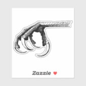 Vogelklauw Sticker (Vel)