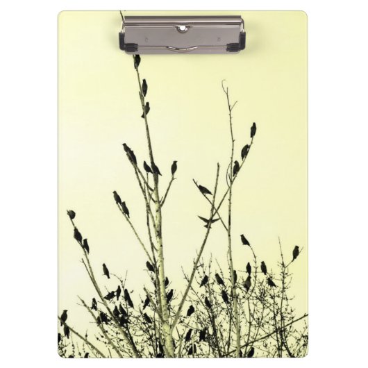 vogelklembord klembord (Voorkant)