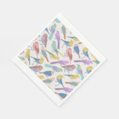 Vogelkleur Servet (Hoek)