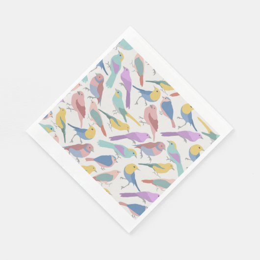 Vogelkleur Servet (Hoek)