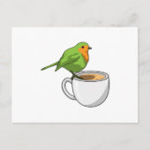 Vogelkoffiekop Briefkaart (Voorkant)