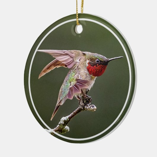 Vogelkolibries Keramisch Ornament (Links)