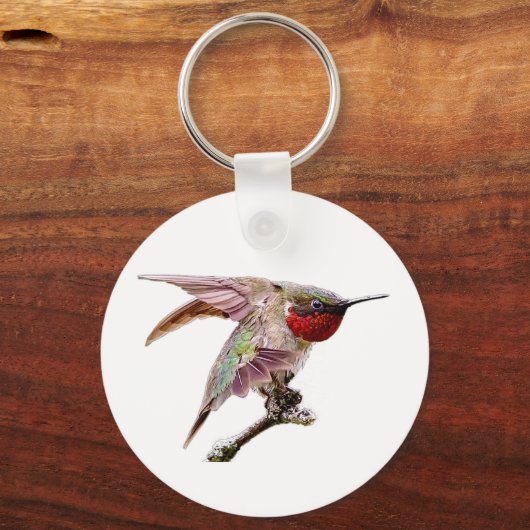 Vogelkolibries Sleutelhanger (Achterkant)