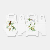 Vogelkolibries Wildlife Nest Dierlijke Bloemen Bedankdoosjes (Uitgevouwen)