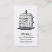  vogelkooi Antieke en verzamelobjecten Visitekaartje (Voorkant)