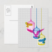 Vogelkooi Escape Briefkaart (Voorkant / Achterkant)