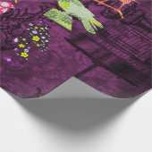  Vogelkooi & Kleurrijk Vogelpakpapier Cadeaupapier (Hoek)