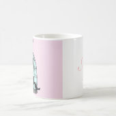 vogelkooi mok met monogram (Center)