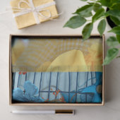  Vogelkooi Pet Bloemen Decoupage Tissuepapier (Geschenk)