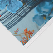  Vogelkooi Pet Bloemen Decoupage Tissuepapier (Detail)