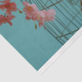 Vogelkooi Pet Bloemen Decoupage Tissuepapier (Detail)