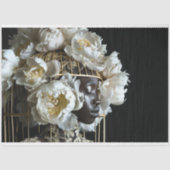 Vogelkooi Pet Bloemen Decoupage Tissuepapier (Voorkant)