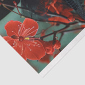 Vogelkooi Pet Bloemen Decoupage Tissuepapier (Detail)