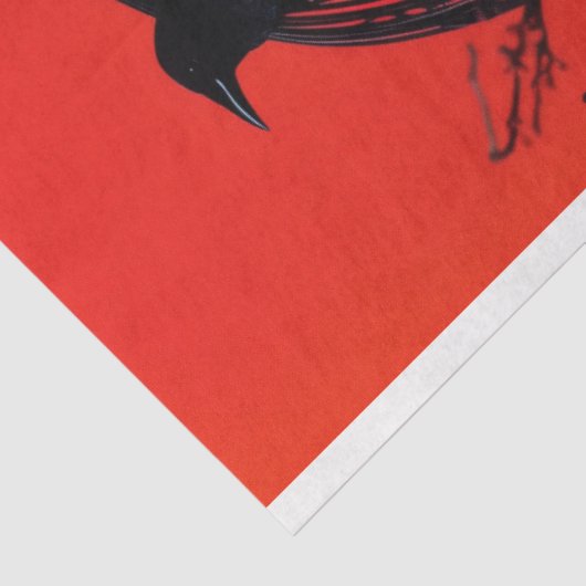 Vogelkooi Pet Bloemen Decoupage Tissuepapier (Detail)