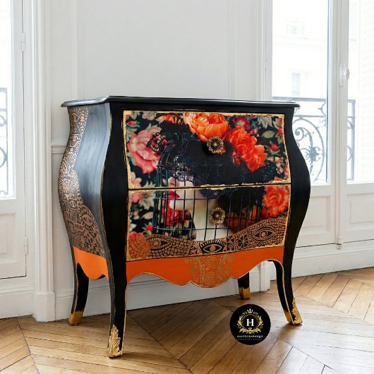  Vogelkooi Pet Bloemen Decoupage Tissuepapier