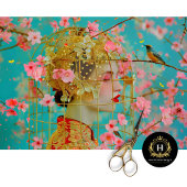 Vogelkooi Pet Bloemen Decoupage Tissuepapier