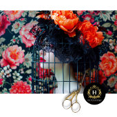 Vogelkooi Pet Bloemen Decoupage Tissuepapier