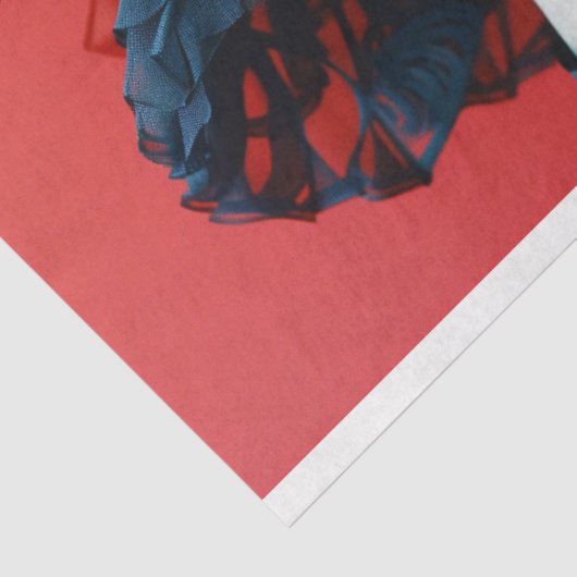 Vogelkooi Pet Bloemen Decoupage Tissuepapier (Detail)