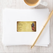  vogelkooi stempel. etiket (Insitu)