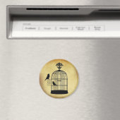  vogelkooi stempel. magneet (Insitu (Vaatwasser))