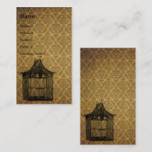  vogelkooi visitekaartje (Voorkant / Achterkant)