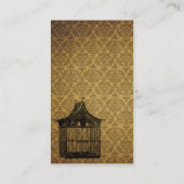  vogelkooi visitekaartje (Achterkant)